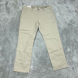 English Laundry Straight Fit Tan Chino Pants 36x29 98% Cotton a1422